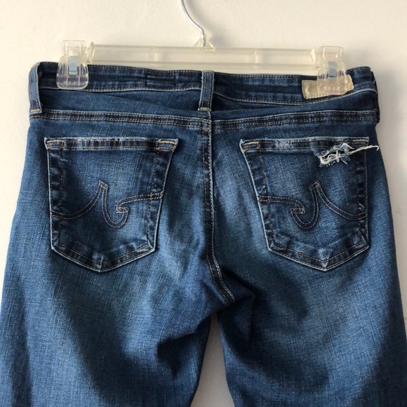 Adriando Goldschmied Distressed Skinny Ankle Jeans - Picture 7 of 14